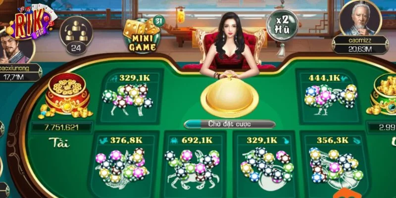 Bầu Cua RIKVIP: Game Dân Gian Giải Trí Thả Ga, Ăn Tiền Lớn 2 Ván chơi bầu cua RIKVIP được setup liên tục, mỗi ngày.