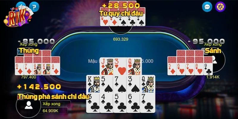 Cách Xếp Bài Mậu Binh Dễ Chơi, Dễ Kiểm Soát Tại RIKVIP 3 Cách xếp bài Mậu Binh cần quan tâm tới các tay bài.