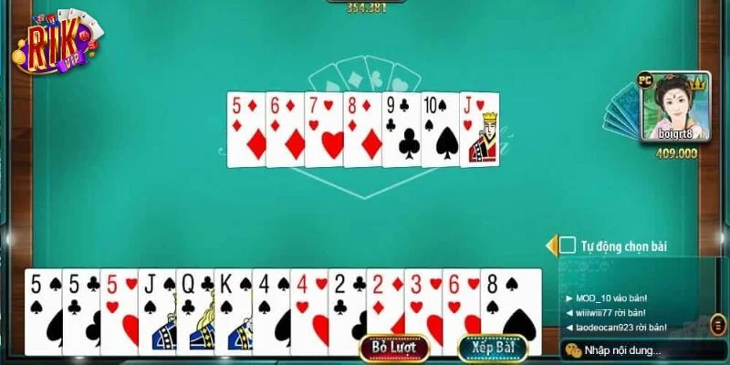 Tiến Lên Miền Bắc: Cập Nhật Mẹo Chơi Thực Chiến Từ RIKVIP 3 Luật chơi tiến lên miền Bắc rất dễ hiểu, dễ tham gia tại RIKVIP.